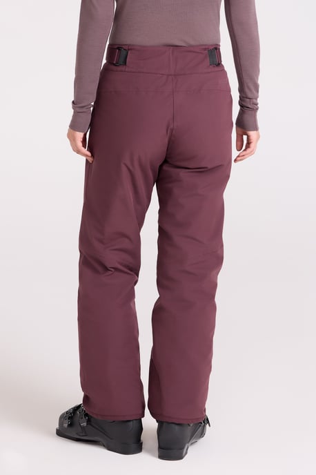 'Isola II' Women's Extreme Ski Pants Waterproof Adjustable Waist Winter Trouser Purple - Image 3