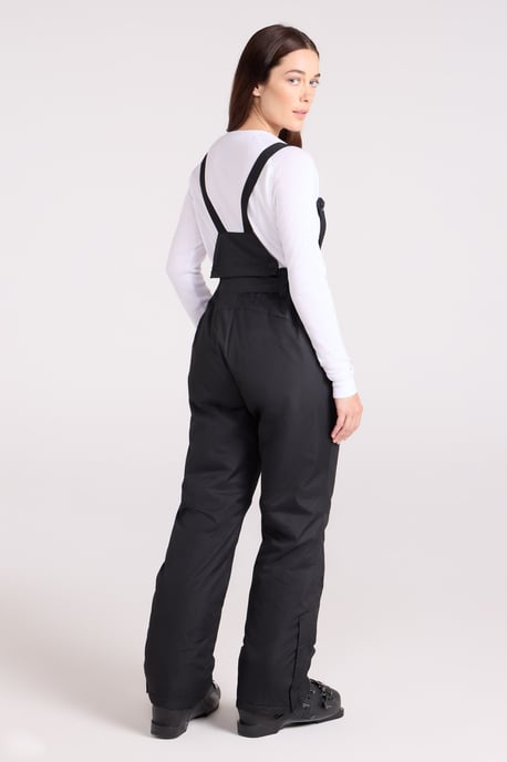 'Moon' Women's Ski Pants Warm Insulated Snow Proof Elastic Waist Winter Trouser Black - Image 4