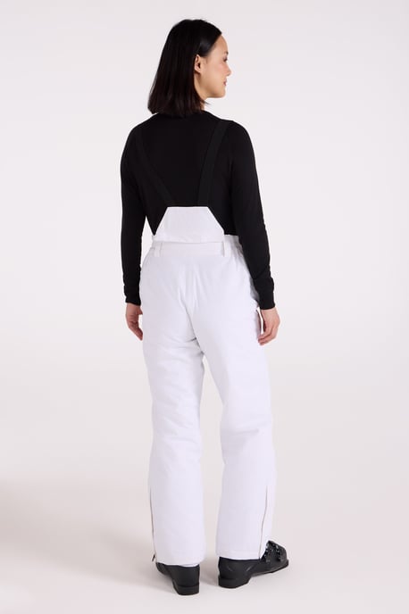 'Moon' Women's Ski Pants Warm Insulated Snow Proof Elastic Waist Winter Trouser White - Image 2