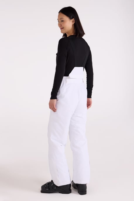 'Moon' Women's Ski Pants Warm Insulated Snow Proof Elastic Waist Winter Trouser White - Image 4