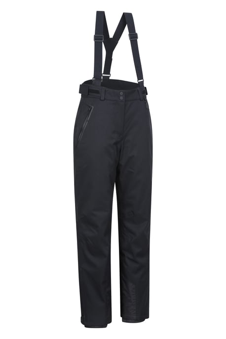 'Chalet' Women's Extreme Waterproof Ski Pant Breathable Winter Snowboard Trouser Black - Image 6