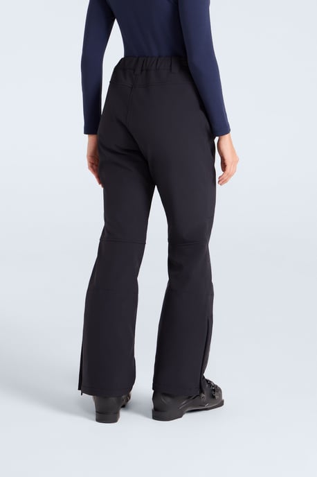 'Alpine' Women's Waterproof Snow Pants Breathable Adjustable Waist Ski Trouser Black - Image 3