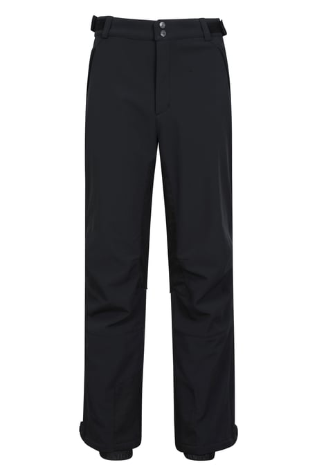'Axis Extreme' Men's Softshell Ski Pant Water Resistant Snowboard Winter Trouser Black - Image 5
