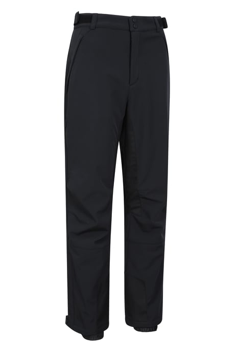 'Axis Extreme' Men's Softshell Ski Pant Water Resistant Snowboard Winter Trouser Black - Image 6