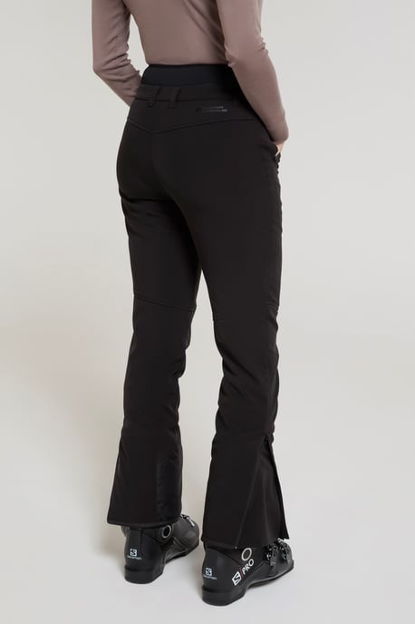 'Avalanche' Women's Ski Pants High Waist Warm Insulated Snow Proof Winter Trouser Black - Image 3