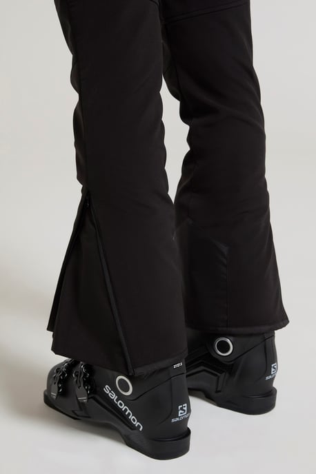 'Avalanche' Women's Ski Pants High Waist Warm Insulated Snow Proof Winter Trouser Black - Image 4