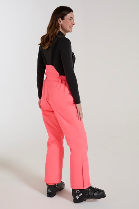 'Moon' Women's Ski Pants Warm Insulated Snow Proof Elastic Waist Winter Trouser Pink - Image 4