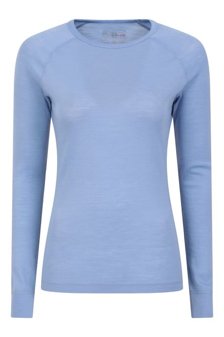 'Merino' Women's Thermal Base Layer Trousers Breathable Skiing Hiking Pants Blue - Image 5