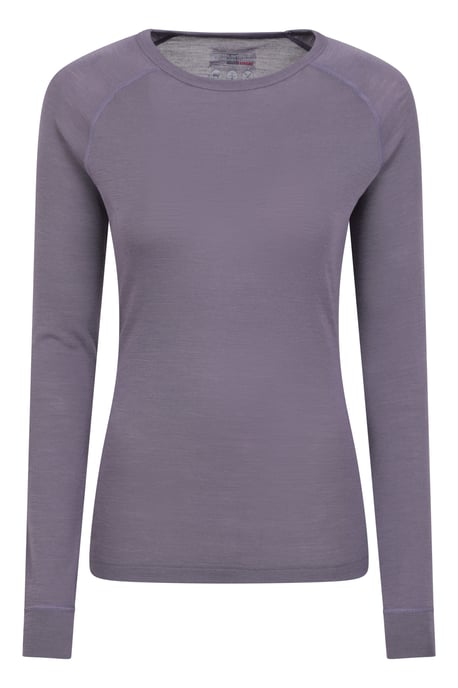 'Merino' Women's Thermal Base Layer Trousers Breathable Skiing Hiking Pants Purple - Image 5