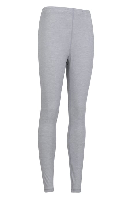 'Keep The Heat' Women's Base Layer Pants Winter Skiing Trousers Light Grey - Image 6