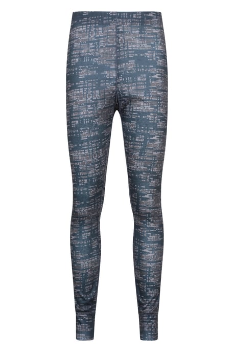 'Talus' Men's Thermal Base Layer Trousers High Wicking Quick Dry Winter Pants Black - Image 5