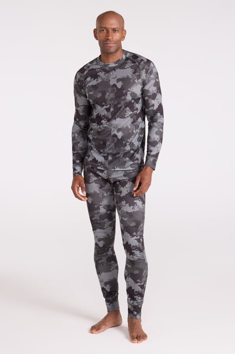 'Talus' Men's Thermal Base Layer Trousers High Wicking Quick Dry Winter Pants Camouflage - Image 2