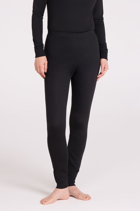 'Talus' Women's Thermal Base Layer Trousers High Wicking Quick Dry Winter Pants Black - Image 1