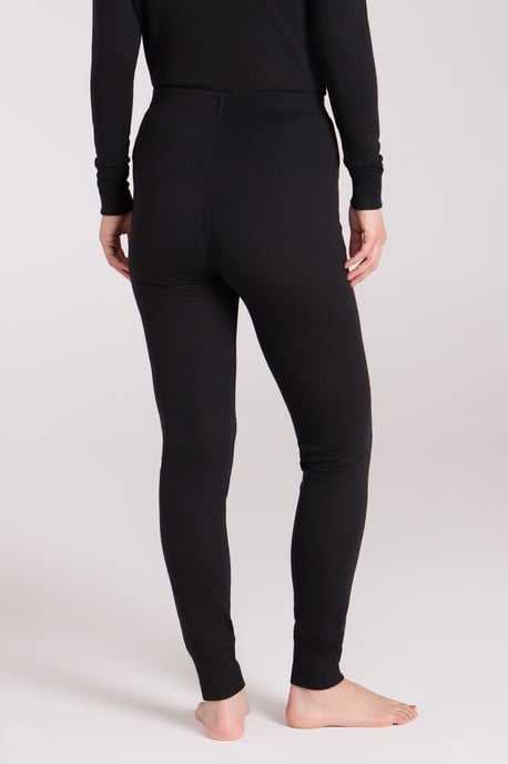 'Talus' Women's Thermal Base Layer Trousers High Wicking Quick Dry Winter Pants Black - Image 3