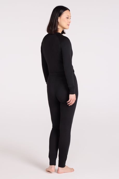 'Talus' Women's Thermal Base Layer Trousers High Wicking Quick Dry Winter Pants Black - Image 4