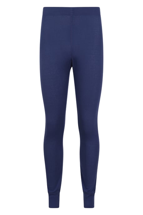 'Talus' Men's Thermal Base Layer Trousers High Wicking Winter Pants Dark Blue - Image 5