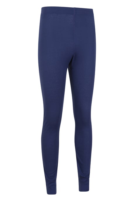 'Talus' Men's Thermal Base Layer Trousers High Wicking Winter Pants Dark Blue - Image 6
