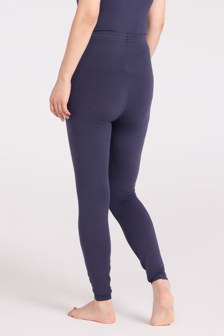'Keep The Heat' Women's Base Layer Pants Winter Skiing Trousers Navy - Image 3