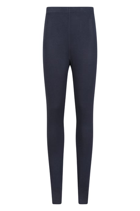 'Keep The Heat' Women's Base Layer Pants Winter Skiing Trousers Navy - Image 4
