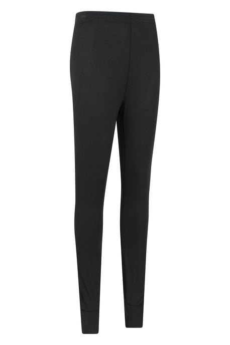 'Keep The Heat' Women's Base Layer Pants Winter Skiing Trousers Black - Image 6