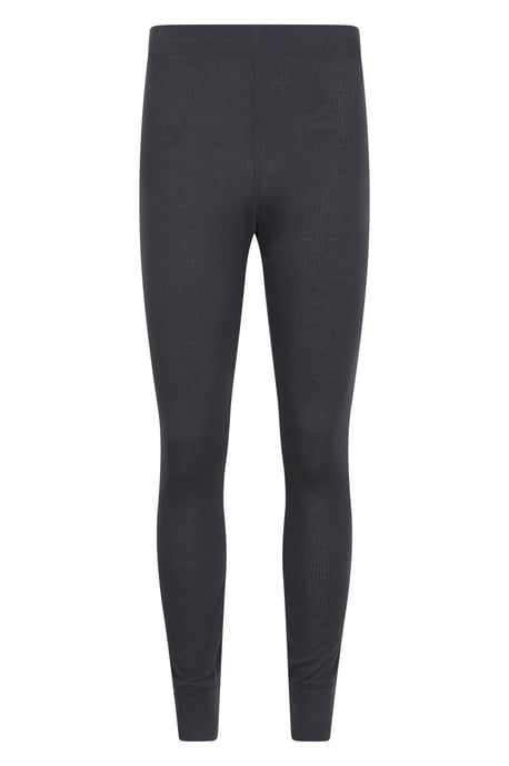 'Talus' Men's Thermal Base Layer Trousers High Wicking Winter Pants Charcoal - Image 5