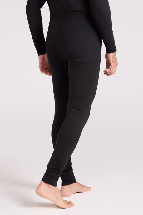 'Talus' Men's Thermal Base Layer Trousers High Wicking Winter Pants Black - Image 3