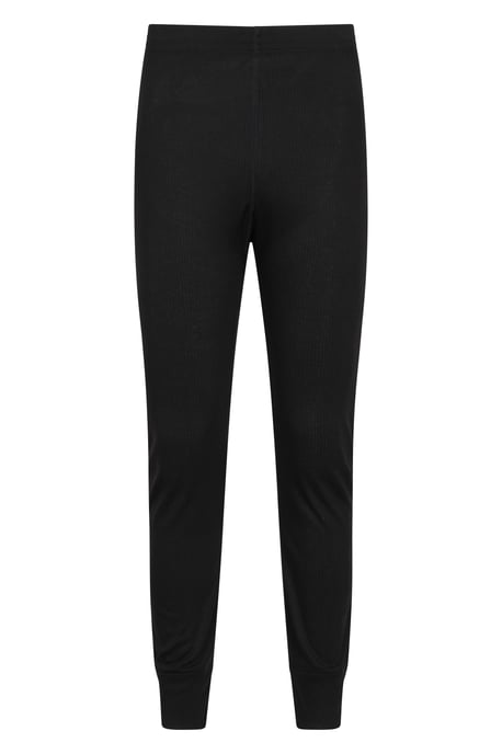 'Talus' Men's Thermal Base Layer Trousers High Wicking Winter Pants Black - Image 4