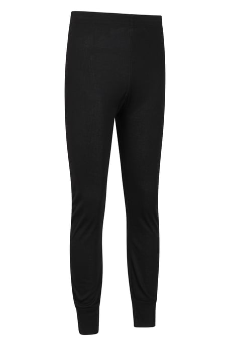 'Talus' Men's Thermal Base Layer Trousers High Wicking Winter Pants Black - Image 5