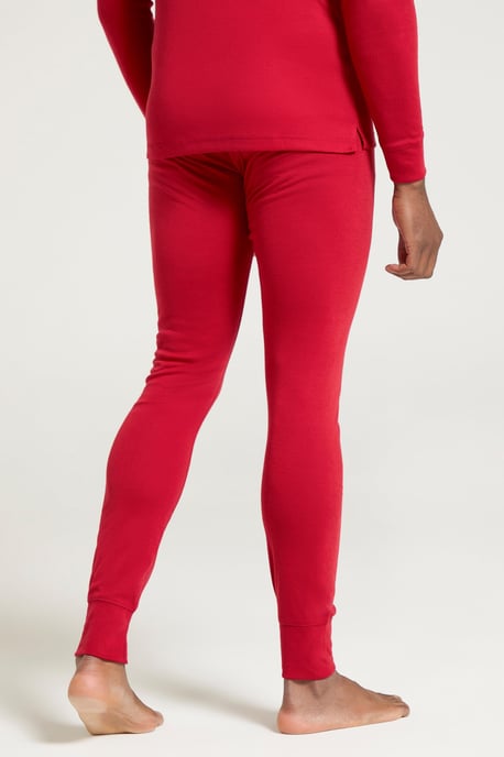 'Talus' Men's Thermal Base Layer Trousers High Wicking Winter Pants Red - Image 4