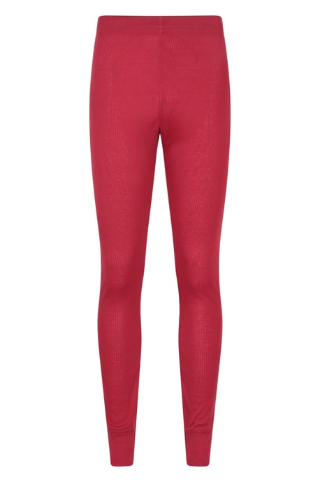 'Talus' Men's Thermal Base Layer Trousers High Wicking Winter Pants Red - Image 5