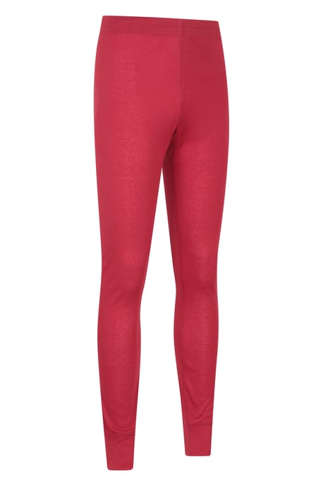 'Talus' Men's Thermal Base Layer Trousers High Wicking Winter Pants Red - Image 6