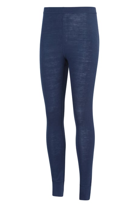 Women's Base Layer Pants Merino Thermal Breathable Trousers Navy - Image 4