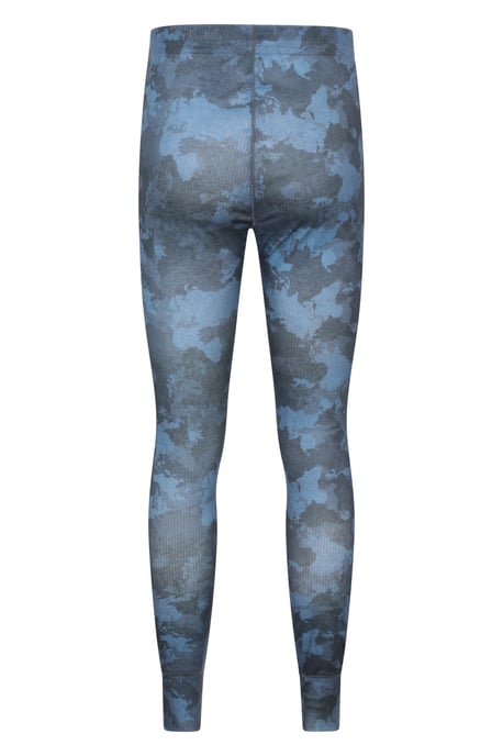 'Talus' Men's Thermal Base Layer Trousers High Wicking Quick Dry Winter Pants Navy - Image 3