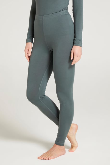 'Keep The Heat' Women's Base Layer Pants Winter Skiing Trousers Khaki - Image 4