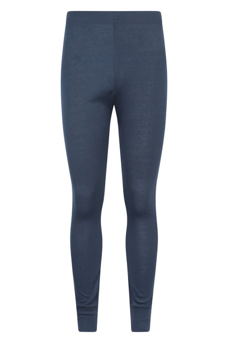 'Talus' Men's Thermal Base Layer Trousers High Wicking Winter Pants Navy - Image 5