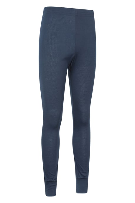 'Talus' Men's Thermal Base Layer Trousers High Wicking Winter Pants Navy - Image 6