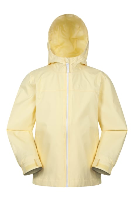 'Torrent' Kids Waterproof Jacket with Taped Seams Rain Coat Yellow - Image 1