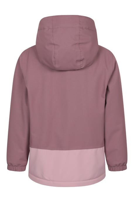 'Cyclone' Kids Padded Jacket Waterproof Warm Comfy Rain Coat Pink - Image 4