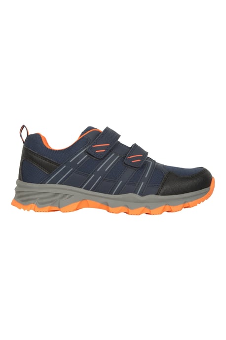 'Cannonball' Kids Walking Shoes with Padded Ankle Support & Toe Bumpers Sneakers Dark Blue - Image 2