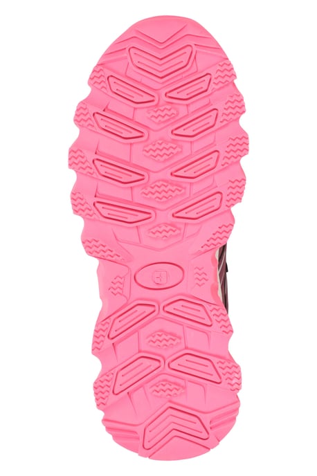 'Cannonball' Kids Walking Shoes with Padded Ankle Support & Toe Bumpers Sneakers Berry - Image 3