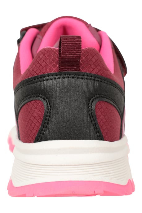 'Cannonball' Kids Walking Shoes with Padded Ankle Support & Toe Bumpers Sneakers Berry - Image 4