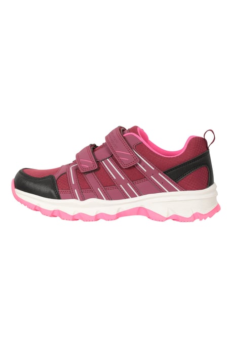 'Cannonball' Kids Walking Shoes with Padded Ankle Support & Toe Bumpers Sneakers Berry - Image 5