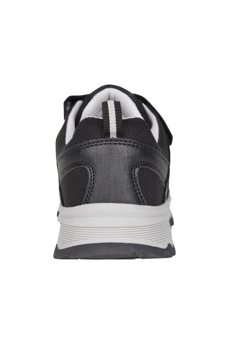 'Cannonball' Kids Walking Shoes with Padded Ankle Support & Toe Bumpers Sneakers Black - Image 3