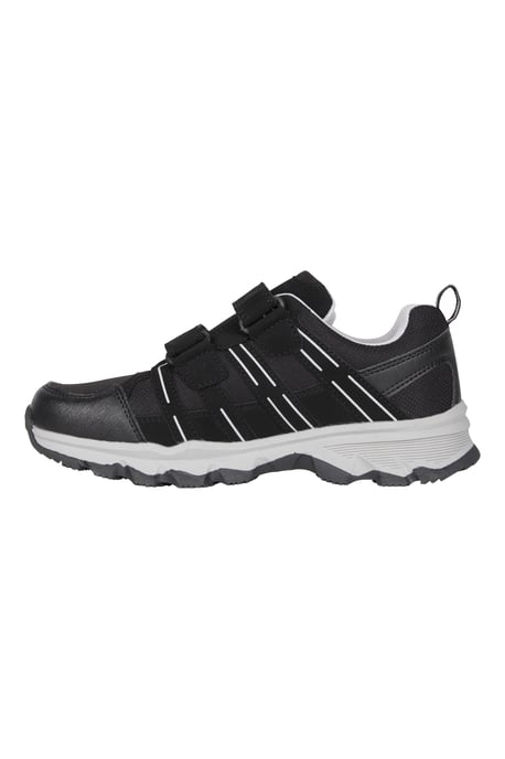 'Cannonball' Kids Walking Shoes with Padded Ankle Support & Toe Bumpers Sneakers Black - Image 4