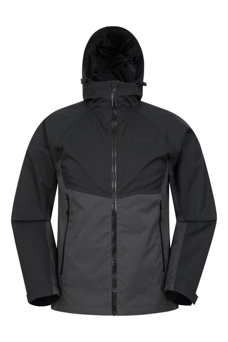 'Verge Extreme' Men's Jacket Waterproof Running Hiking Coat Black - Image 2