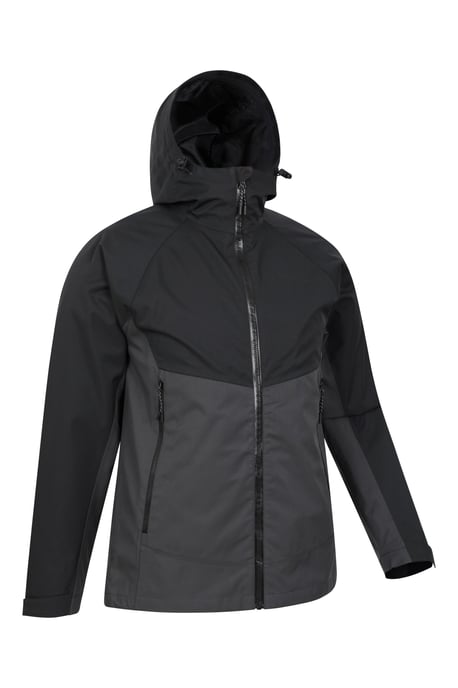 'Verge Extreme' Men's Jacket Waterproof Running Hiking Coat Black - Image 3