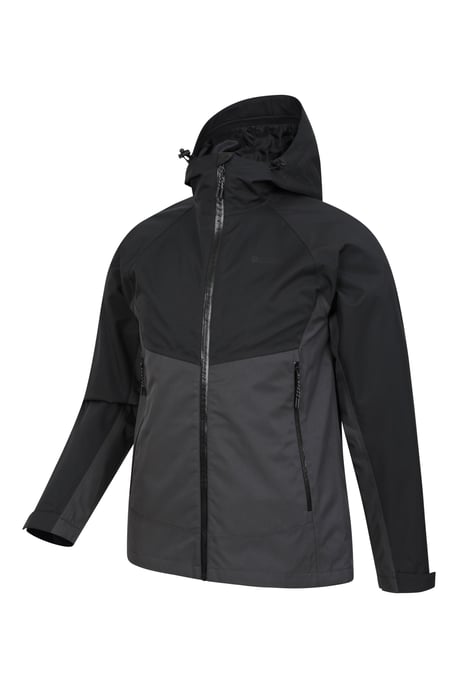 'Verge Extreme' Men's Jacket Waterproof Running Hiking Coat Black - Image 5