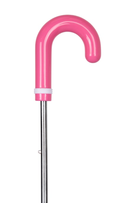 Kids Printed Umbrella with Plastic Handle Polyester Durable Rain Brolly Lilac - Image 5