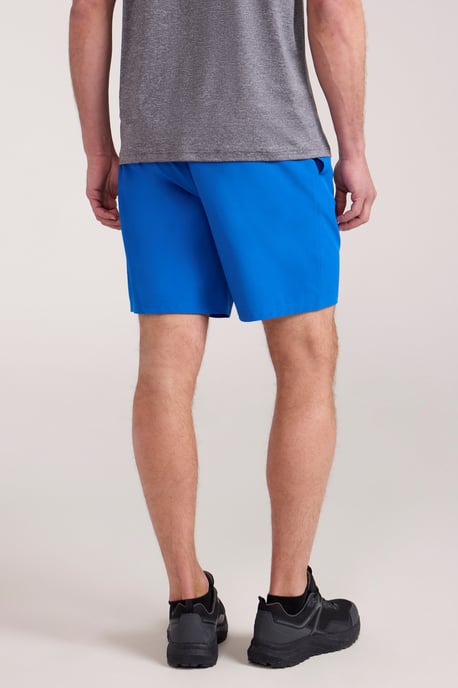 'Hurdle' Men's Running Shorts Quick Wicking Active Bottoms Blue/Navy - Image 4
