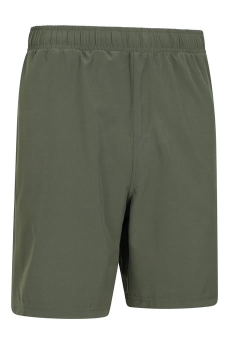 'Hurdle' Men's Running Shorts Quick Wicking Active Bottoms Olive - Image 6